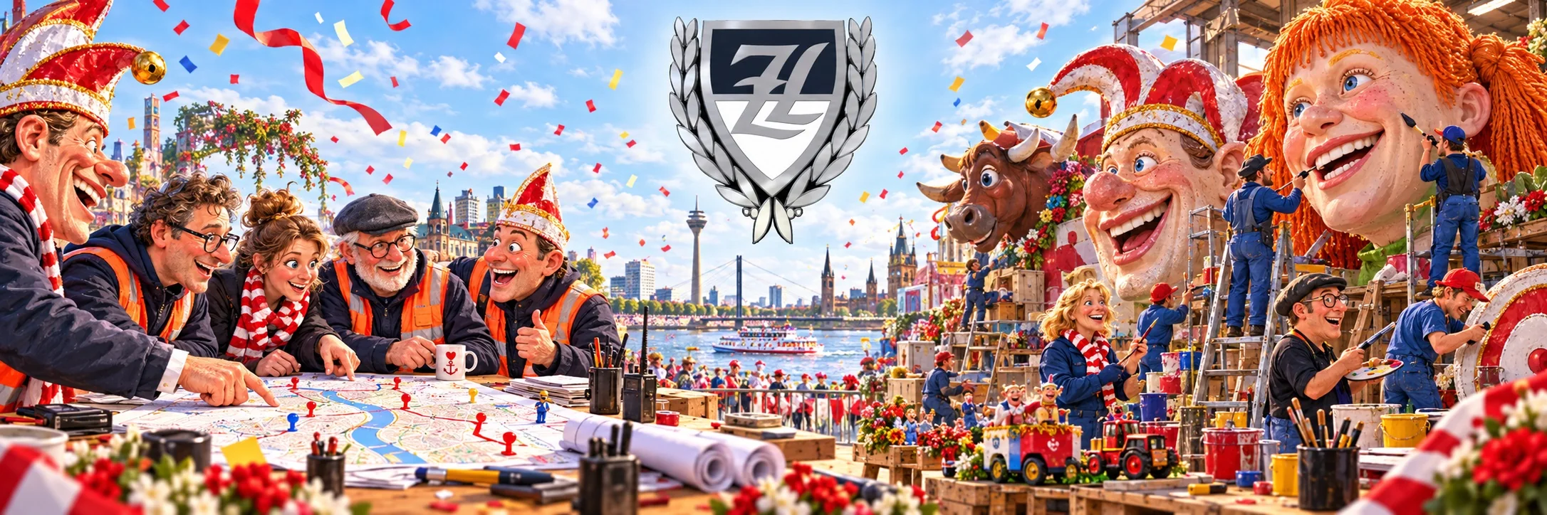 Zugleitung 1961 e.V. – Rosenmontag in Düsseldorf