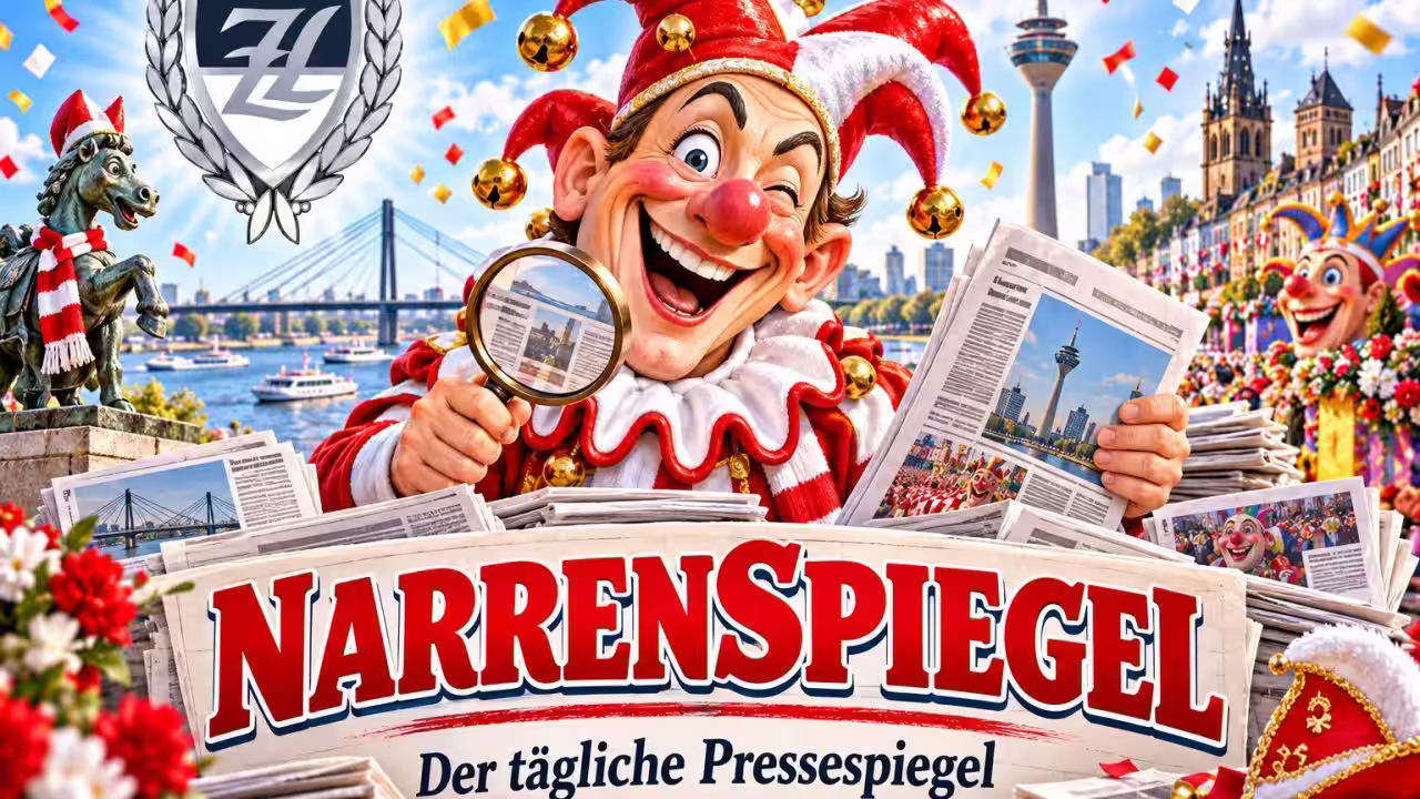 Narrenspiegel – Der tägliche Pressespiegel der Zugleitung Düsseldorf