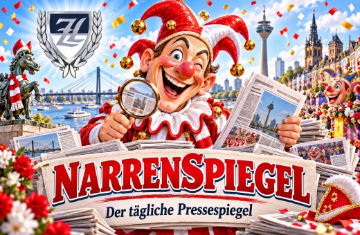 Narrenspiegel – Der tägliche Pressespiegel der Zugleitung Düsseldorf