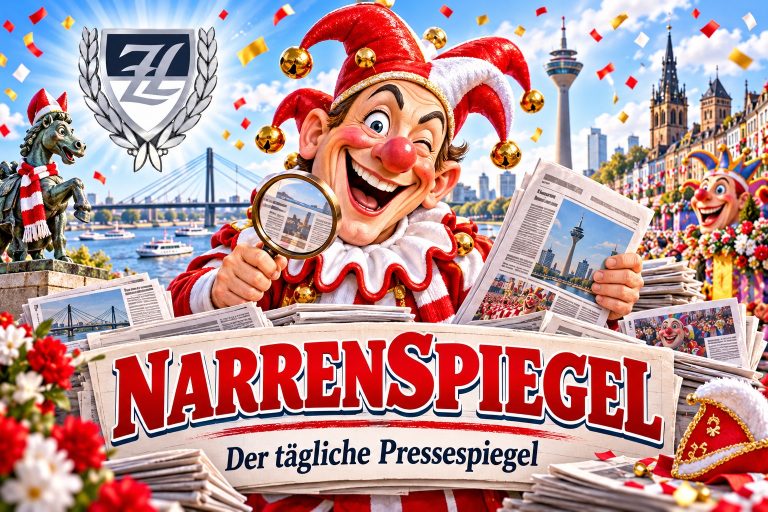 Narrenspiegel – Der tägliche Pressespiegel der Zugleitung Düsseldorf